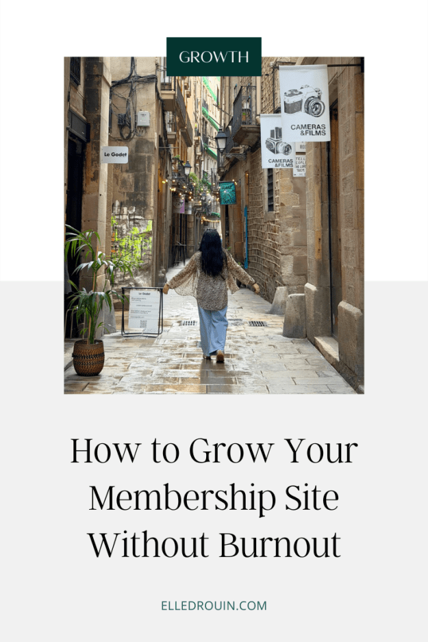 How to Grow a Membership Site Without Burnout