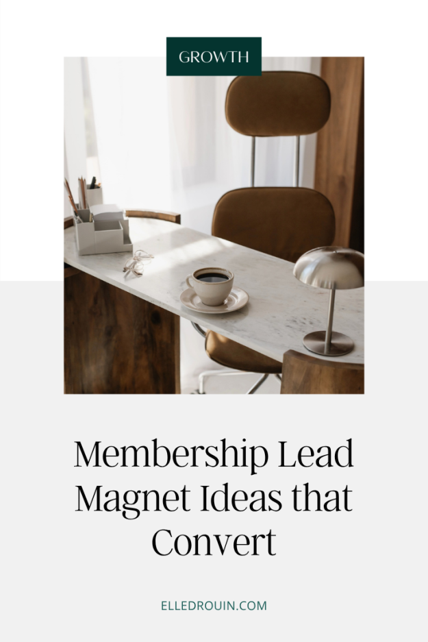 Membership Lead Magnet Ideas that Convert 