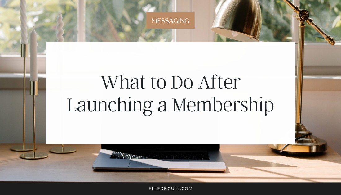 What to Do After Launching a Membership