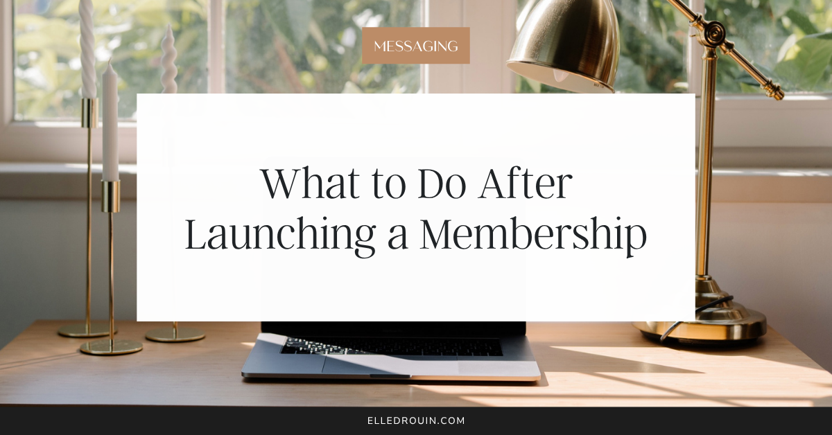 What to Do After Launching a Membership